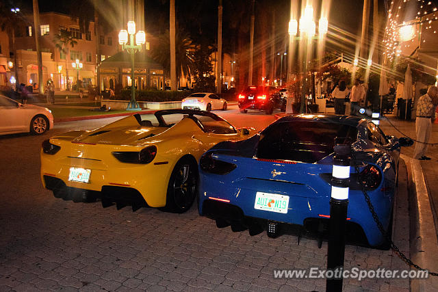 Ferrari 488 GTB spotted in Boca Raton, Florida