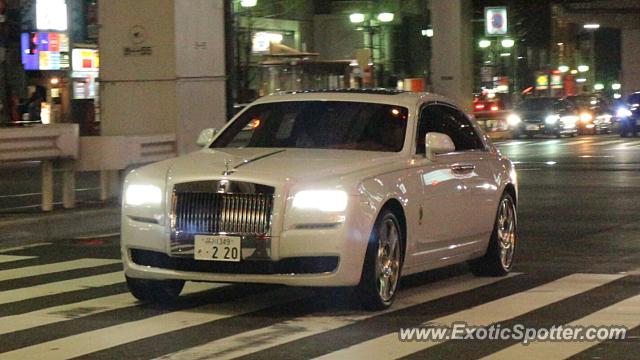 Rolls-Royce Ghost spotted in Tokyo, Japan