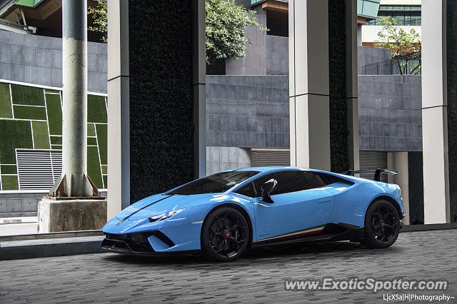 Lamborghini Huracan spotted in Kuala Lumpur, Malaysia