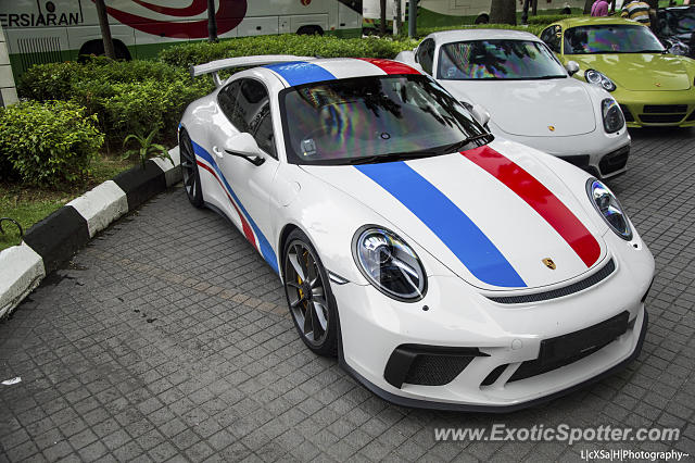 Porsche 911 GT3 spotted in Kuala Lumpur, Malaysia