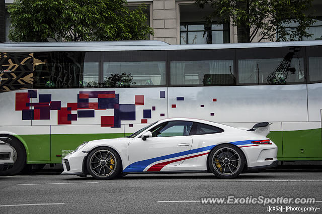 Porsche 911 GT3 spotted in Kuala Lumpur, Malaysia