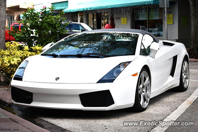 Lamborghini Gallardo spotted in Stuart, Florida