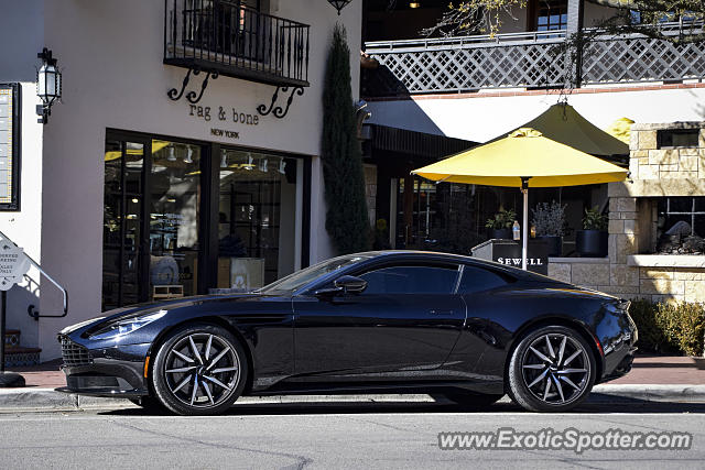 Aston Martin DB11 spotted in Highland Park, Texas