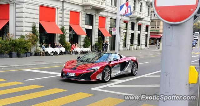 Mclaren 650S spotted in Zurich, Switzerland