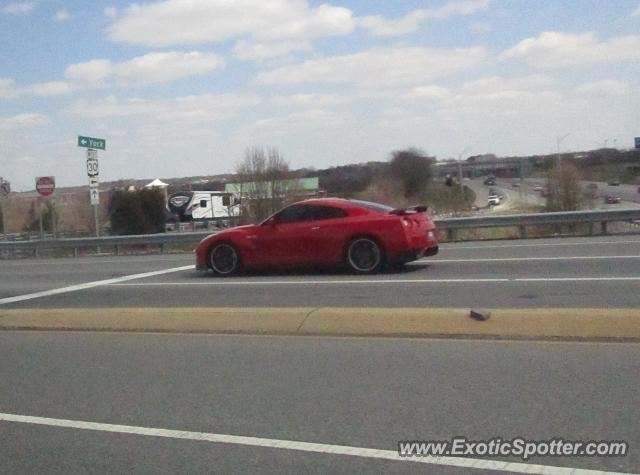 Nissan GT-R spotted in Lancaster, Pennsylvania