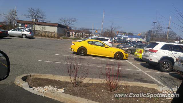 Maserati GranTurismo spotted in Brick, New Jersey