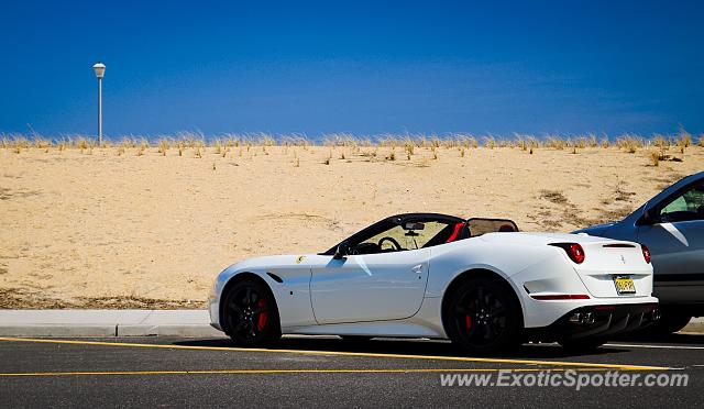 Ferrari California spotted in Spring Lake, New Jersey