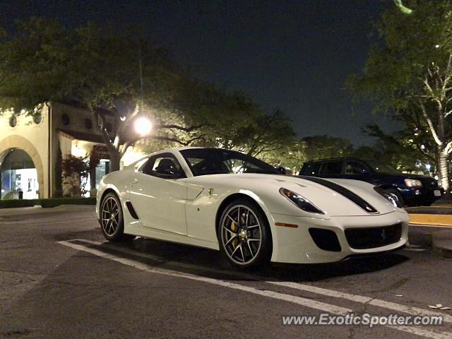 Ferrari 599GTO spotted in Dallas, Texas