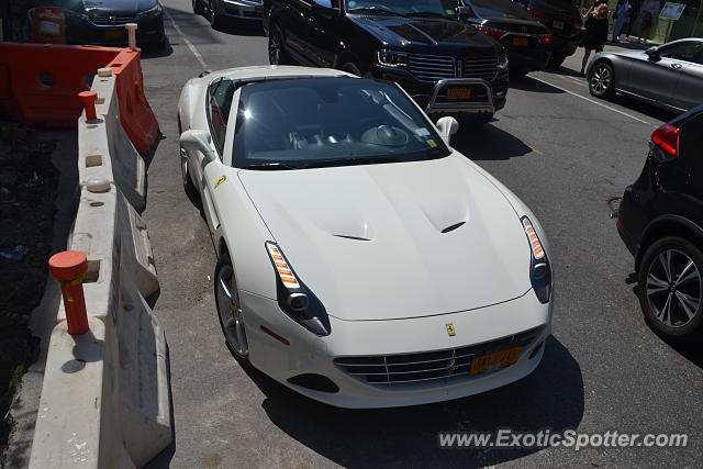 Ferrari California spotted in Manhattan, New York