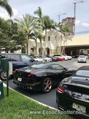 Ferrari California spotted in Hollywood, Florida