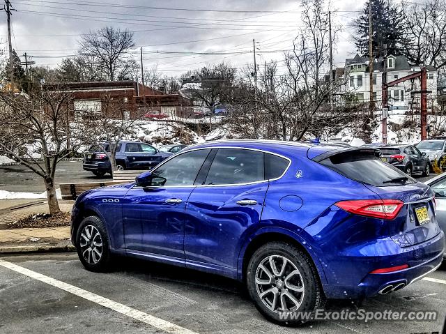 Maserati Levante spotted in Bernardsville, New Jersey