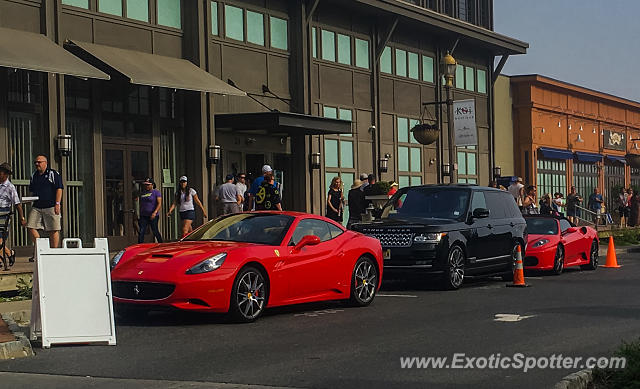 Ferrari California spotted in Long Branch, New Jersey