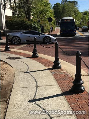 Lamborghini Huracan spotted in Atlanta, Georgia