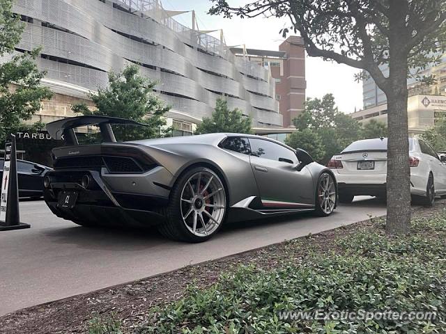 Lamborghini Huracan spotted in Dallas, Texas