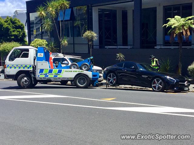 Mercedes AMG GT spotted in Auckland, New Zealand