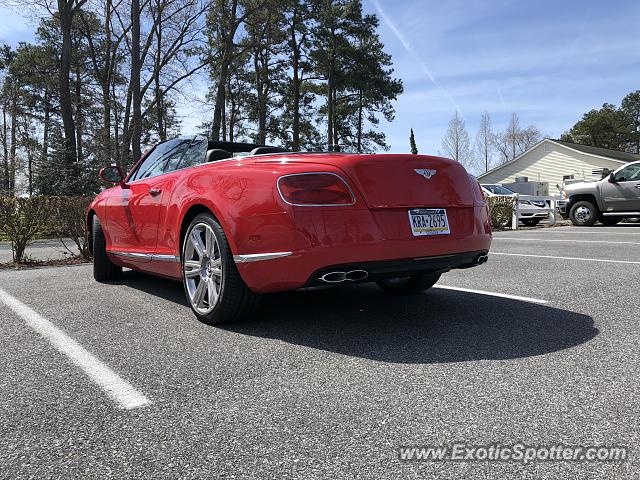 Bentley Continental spotted in Milton, Delaware