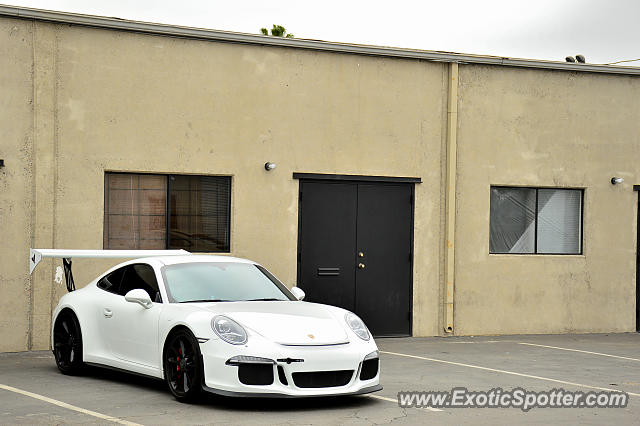 Porsche 911 GT3 spotted in Orange County, California