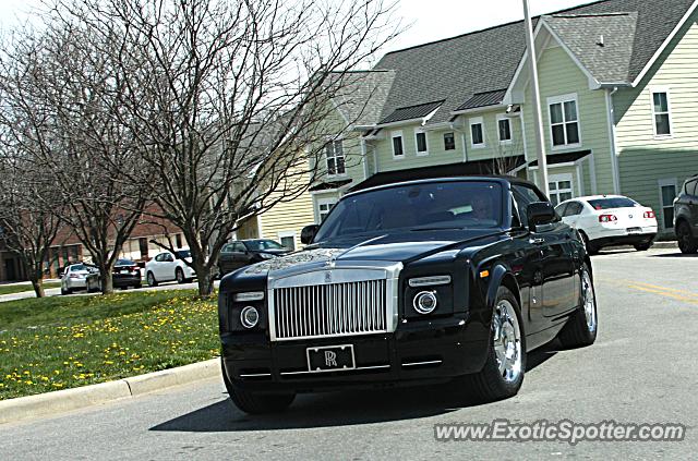 Rolls-Royce Phantom spotted in Bloomington, Indiana