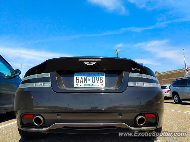 Aston Martin DB9 spotted in Wayzata, Minnesota