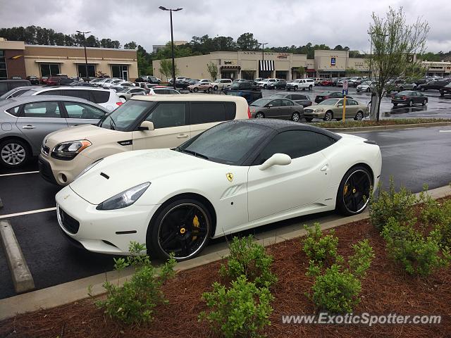 Ferrari California spotted in Atlanta, Georgia