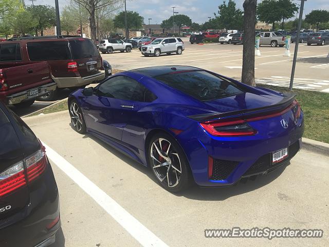 Acura NSX spotted in Dallas, Texas