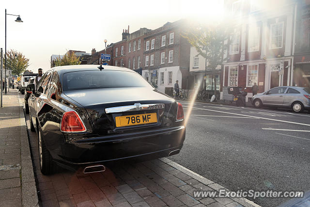 Rolls-Royce Ghost spotted in Reading, United Kingdom