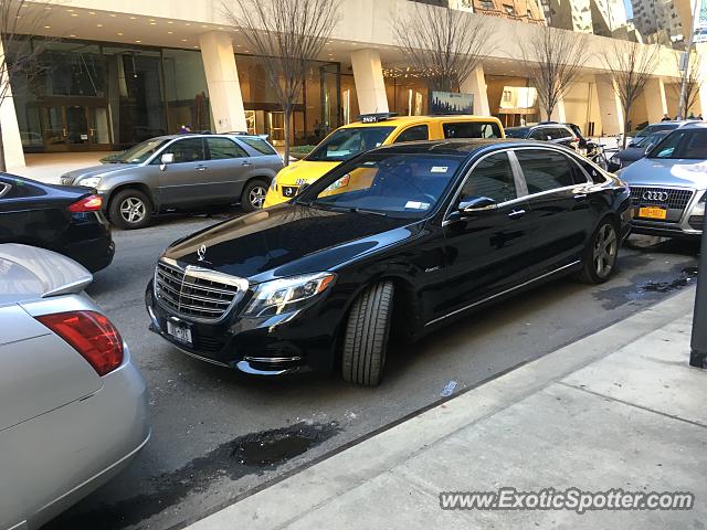 Mercedes Maybach spotted in New York City, New York