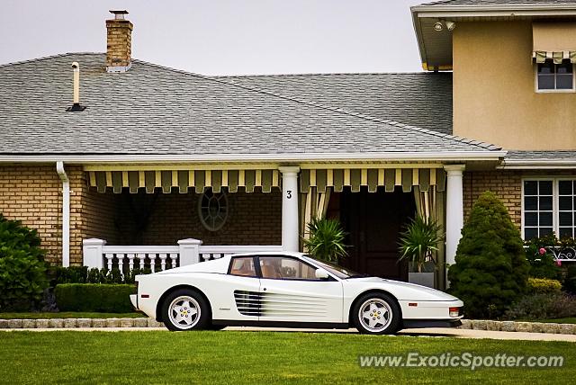 Ferrari Testarossa spotted in Deal, New Jersey