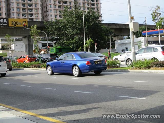 Rolls-Royce Ghost spotted in Kuala lumpur, Malaysia