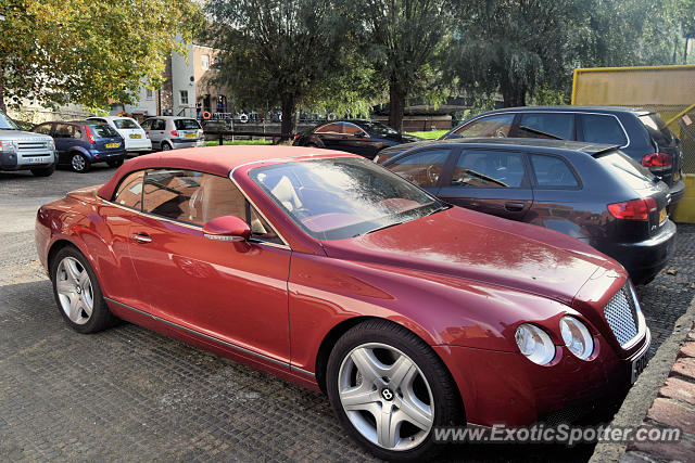 Bentley Continental spotted in Reading, United Kingdom