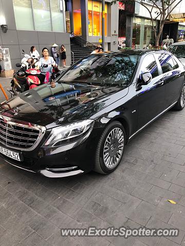 Mercedes Maybach spotted in Ho Chi Minh City, Vietnam