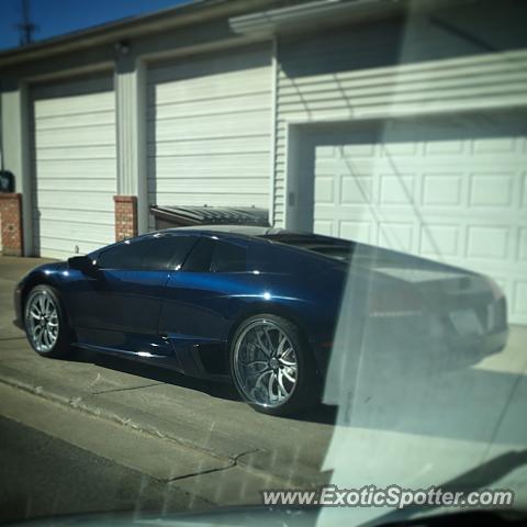 Lamborghini Murcielago spotted in Carmel, Indiana