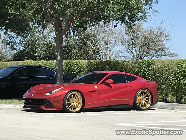 Ferrari F12 spotted in Fort Lauderdale, Florida