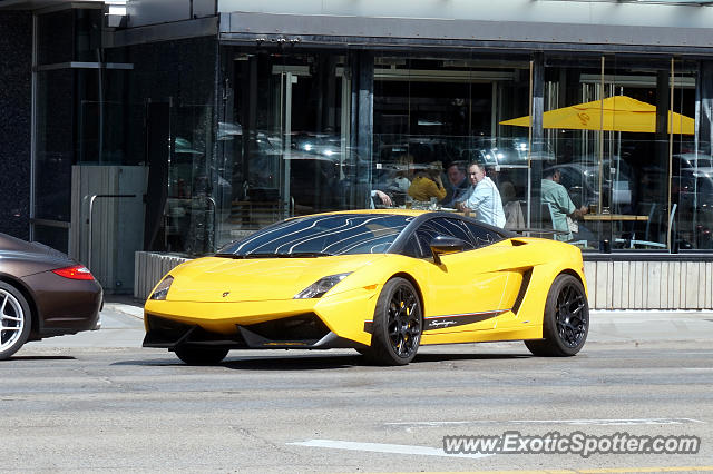 Lamborghini Gallardo spotted in Edmonton, Canada