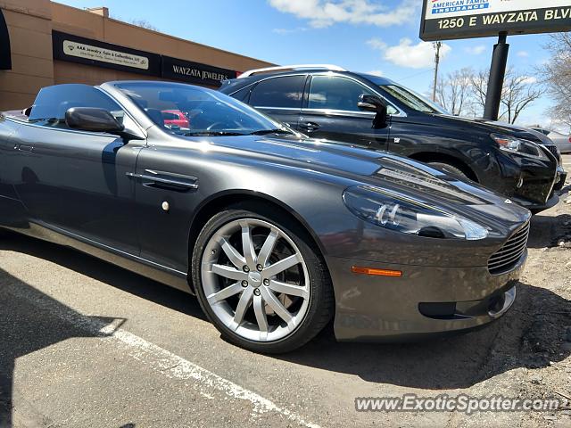 Aston Martin DB9 spotted in Wayzata, Minnesota