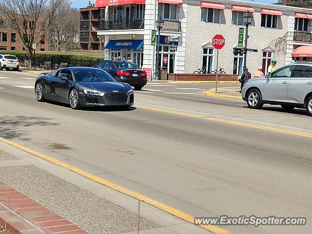 Audi R8 spotted in Wayzata, Minnesota