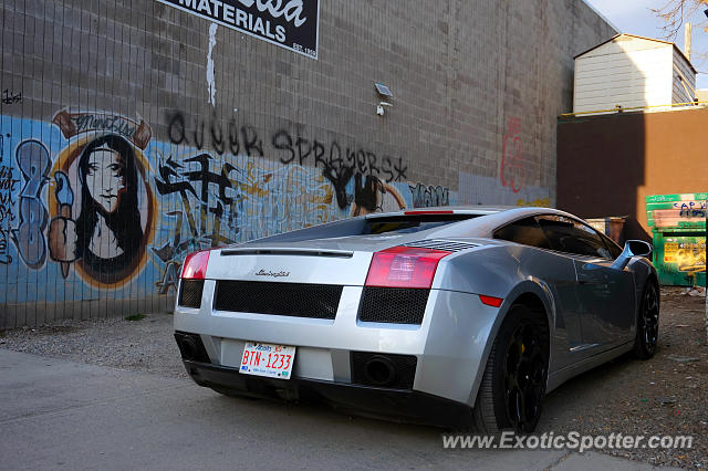 Lamborghini Gallardo spotted in Calgary, Canada