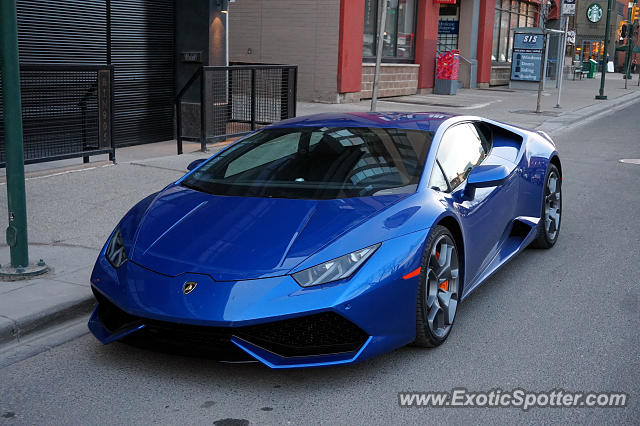 Lamborghini Huracan spotted in Calgary, Canada