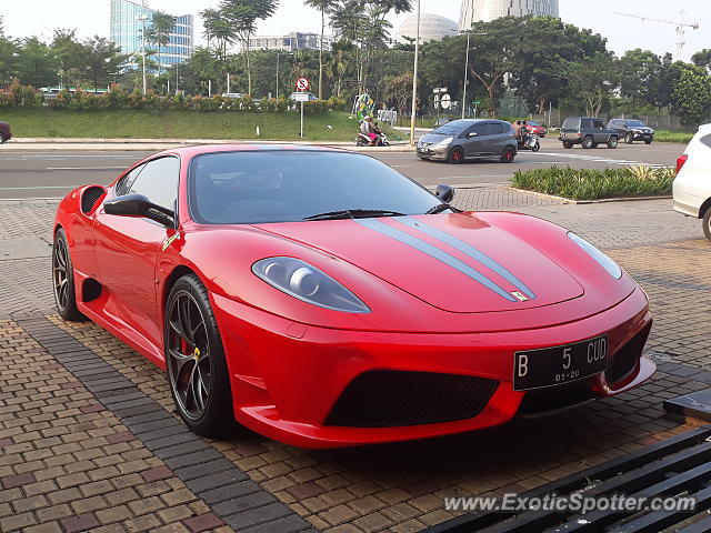 Ferrari F430 spotted in Serpong, Indonesia
