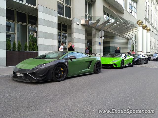 Lamborghini Huracan spotted in Warsaw, Poland