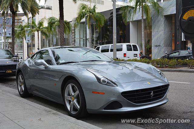 Ferrari California spotted in Beverly Hills, California