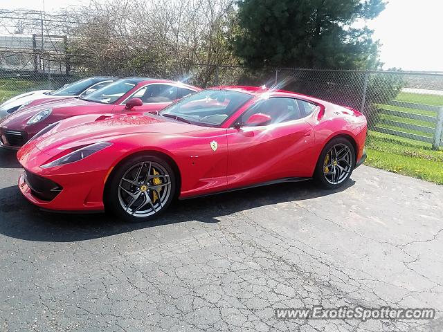 Ferrari 812 Superfast spotted in New Albany, Ohio