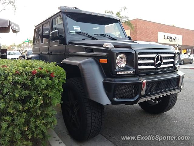 Mercedes 4x4 Squared spotted in Beverly Hills, California