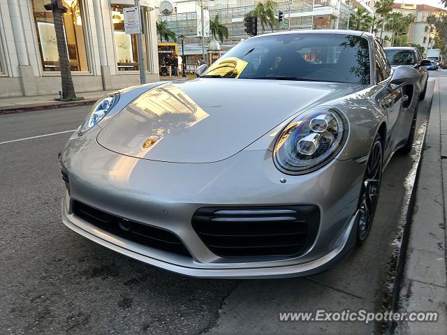 Porsche 911 Turbo spotted in Beverly Hills, California