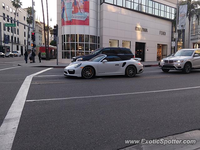 Porsche 911 Turbo spotted in Beverly Hills, California