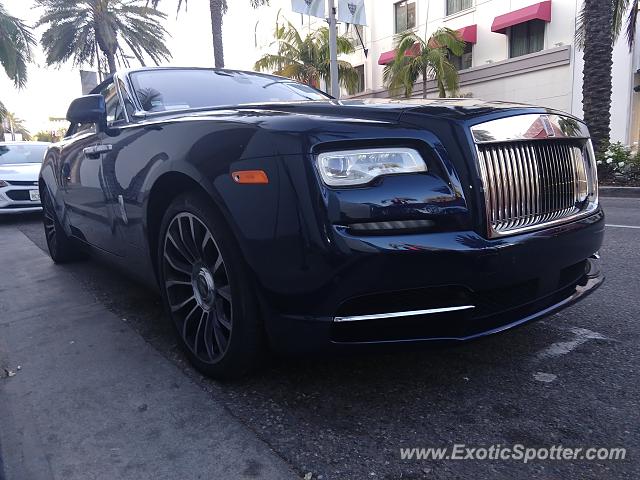 Rolls-Royce Dawn spotted in Beverly Hills, California