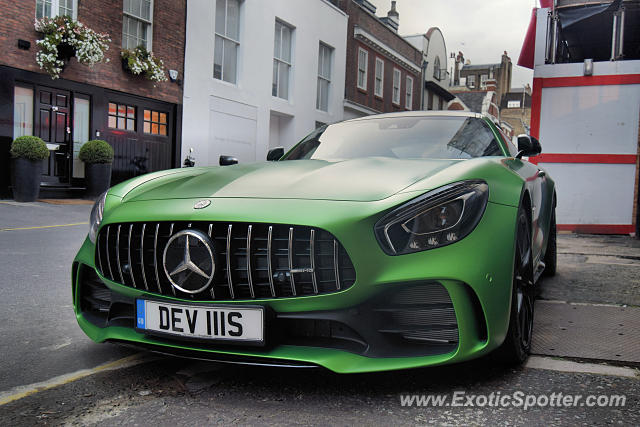 Mercedes AMG GT spotted in London, United Kingdom