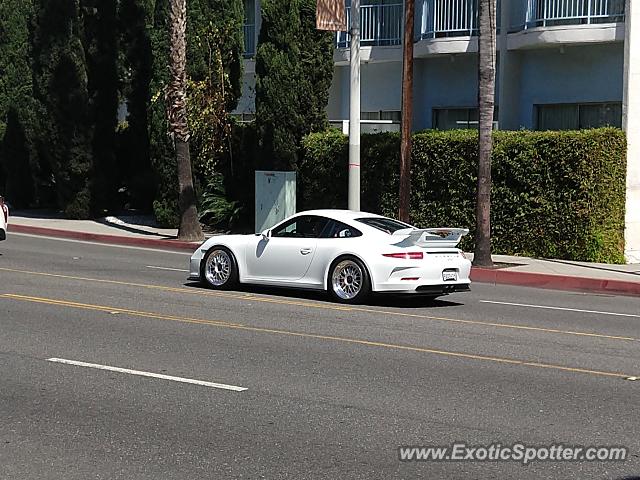 Porsche 911 GT3 spotted in Hollywood, California