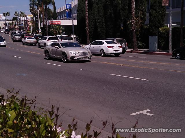 Bentley Continental spotted in California, California