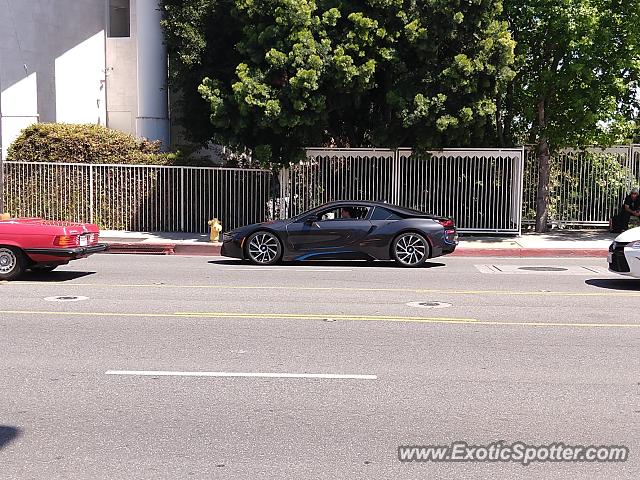 BMW I8 spotted in Hollywood, California